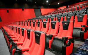 QFX cinemas Nepal interior